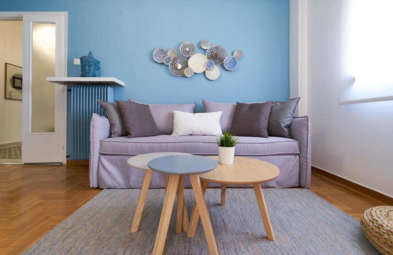 “Blue Oasis” In The Heart Of Koukaki! Appartement Athene Buitenkant foto